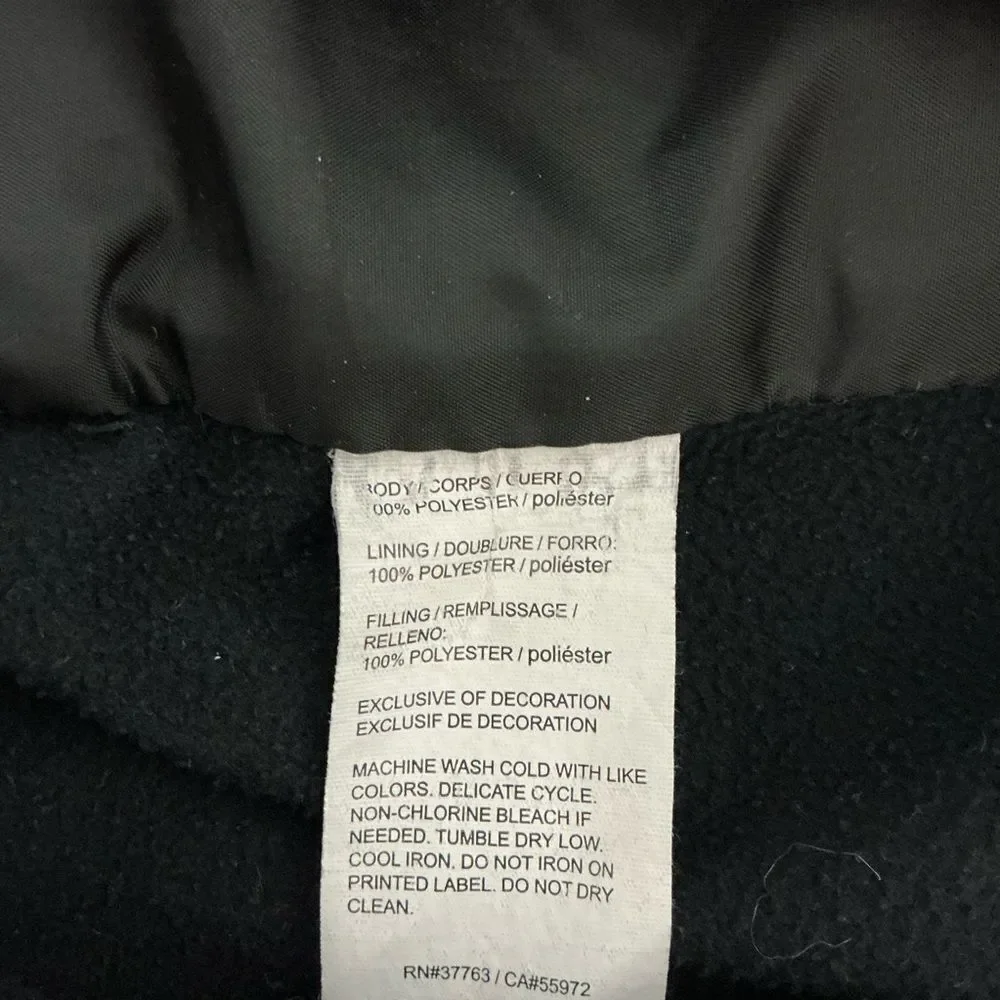 PGA Tour Unisex Vest  Black Full Zip size L